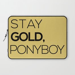 Stay Gold Laptop Sleeve