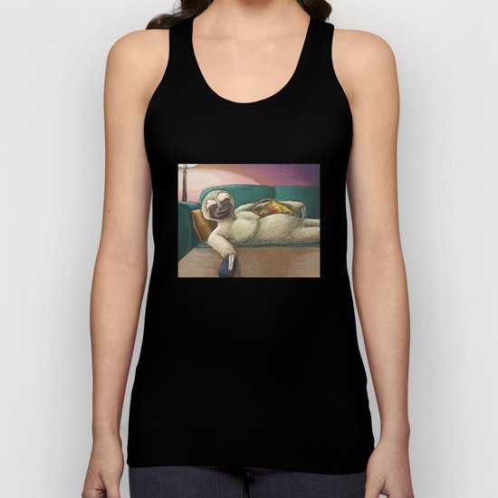 Sloth Unisex Tank Top