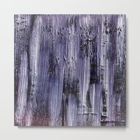 Pouring Metal Print