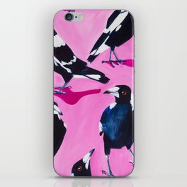 Charm of Magpies iPhone Skin