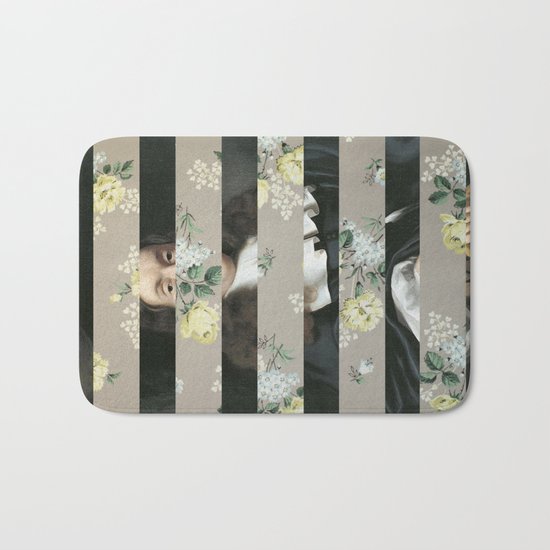 A Portrait With Bars 3 Bath Mat