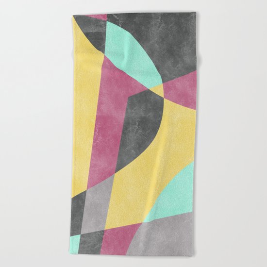 Fragments II Beach Towel