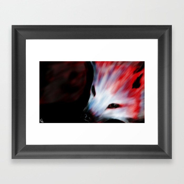 Mystic Wolf  Art Print