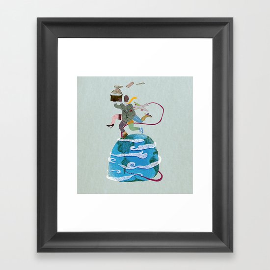 Fuga - Escape Framed Art Print