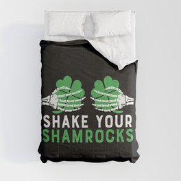 Shake Your Shamrocks St Patrick's Day Comforter