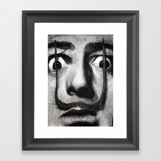 I am drugs ( Salvador Dali ) Framed Art Print