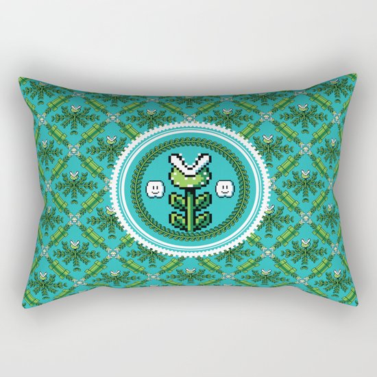 8bit Deco Rectangular Pillow