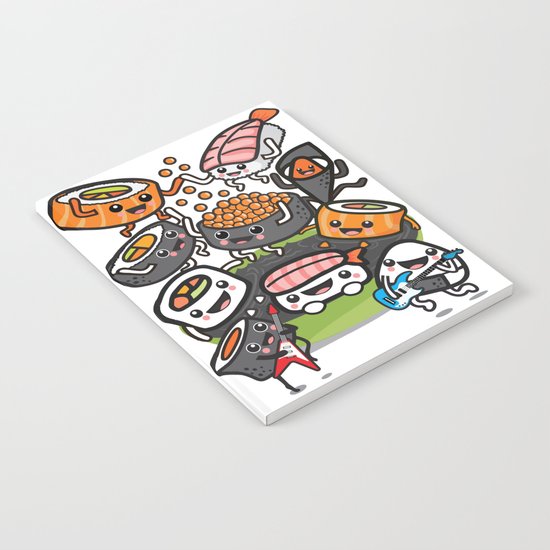 Sushi Rock Notebook