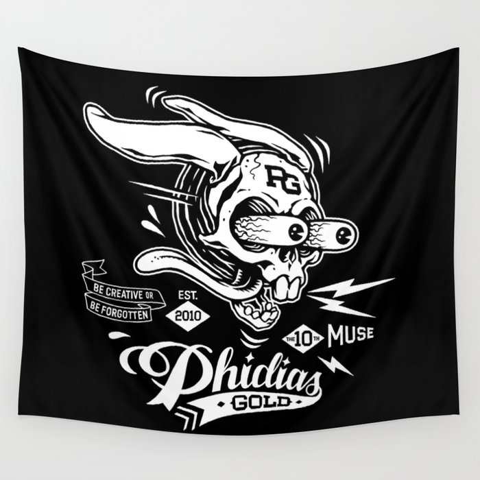 Phidias Gold Roth Wall Tapestry