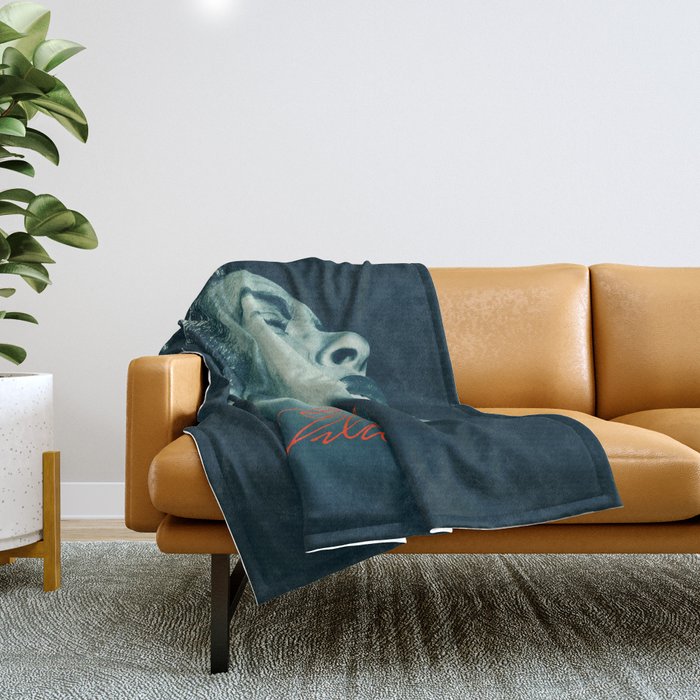 Billie / The great Billie Holiday Throw Blanket