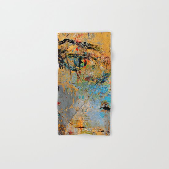 Yellow Wall Hand & Bath Towel