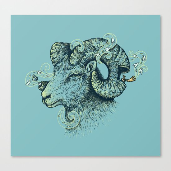 Big Horn Invocation Canvas Print
