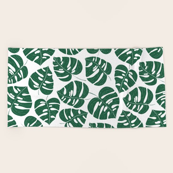Monstera Beach Towel