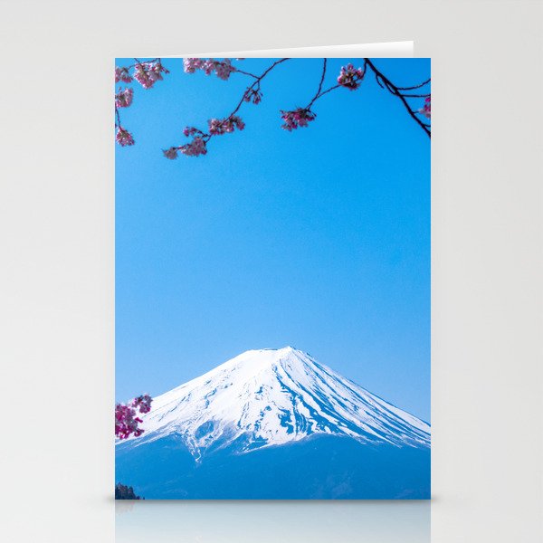 Cherry Blossom Mountain Stationery Cards