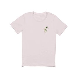 Chameleon and Frog T Shirt | Natural, Animal, Watercolor, Green, Reptile, Reptil, Floral, Botanical, Delicate, Pattern 