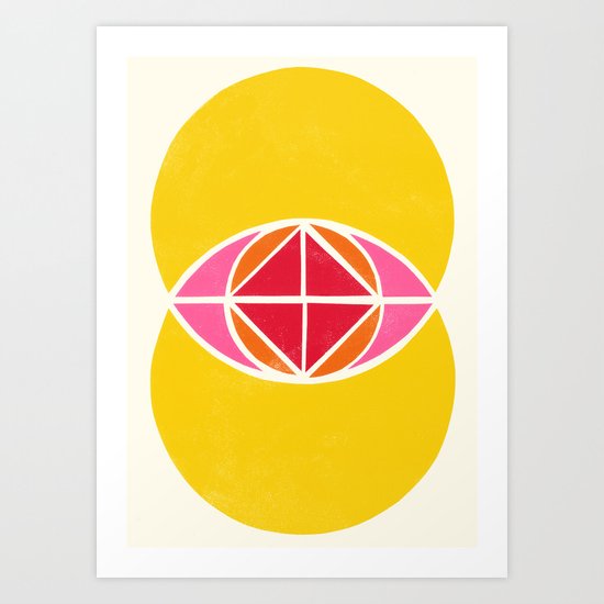 Vesica Piscis 1 Art Print