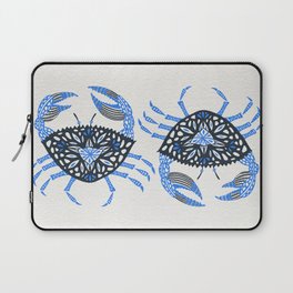 Blue Crab Laptop Sleeve