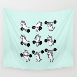 OLYMPIC LIFTING Unicorn Wall Tapestry