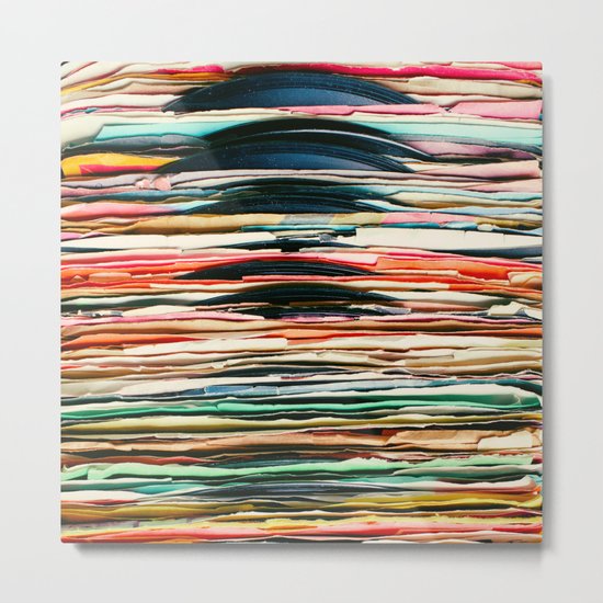 Vintage Vinyl Metal Print