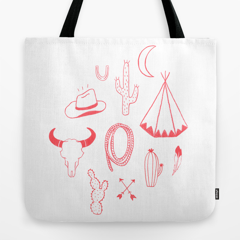 western tote bags