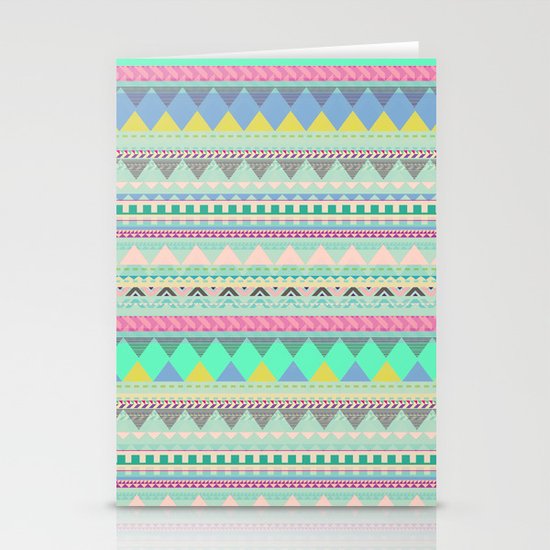 PASTEL AZTEC Stationery Cards