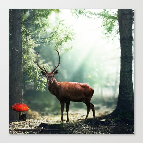 DEER Canvas Print
