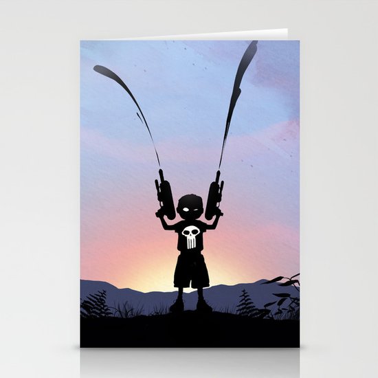 Punisher Kid Stationery Cards