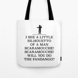 Will you do the fandango?, a rock and roll anthem. Tote Bag