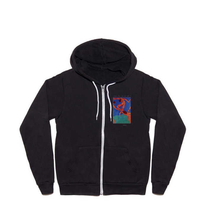 Dance II - Henri Matisse - Exhibition Poster Full Zip Hoodie