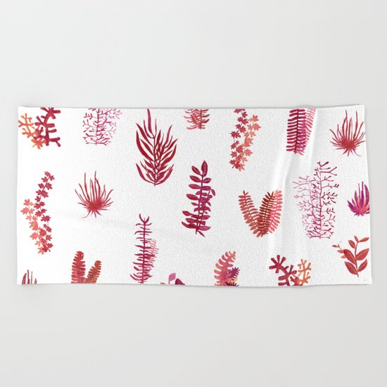 burning garden Beach Towel