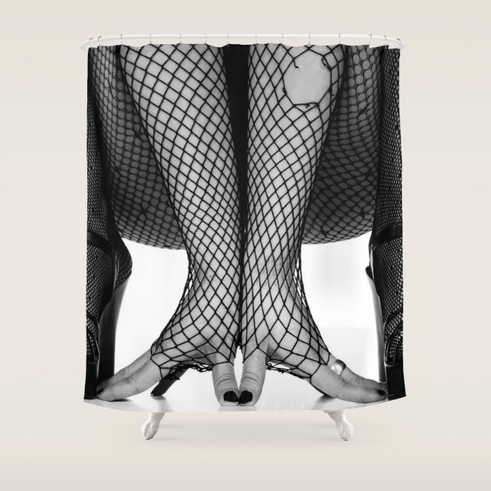 High Heeled Diva Shower Curtain By Feennxx Society6