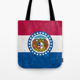 Missouri State Flag US Flags American Banner Standard Show Me State Tote Bag