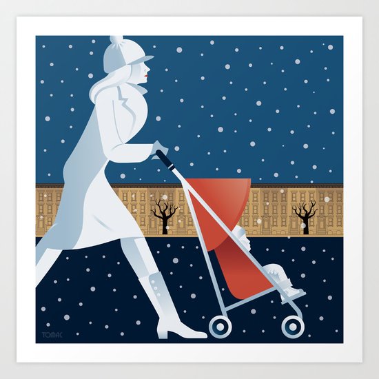 Park Slope Art Print