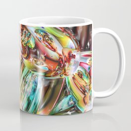 Colorful Melted Glass Coffee Mug