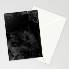 Black as coal Stationery Cards