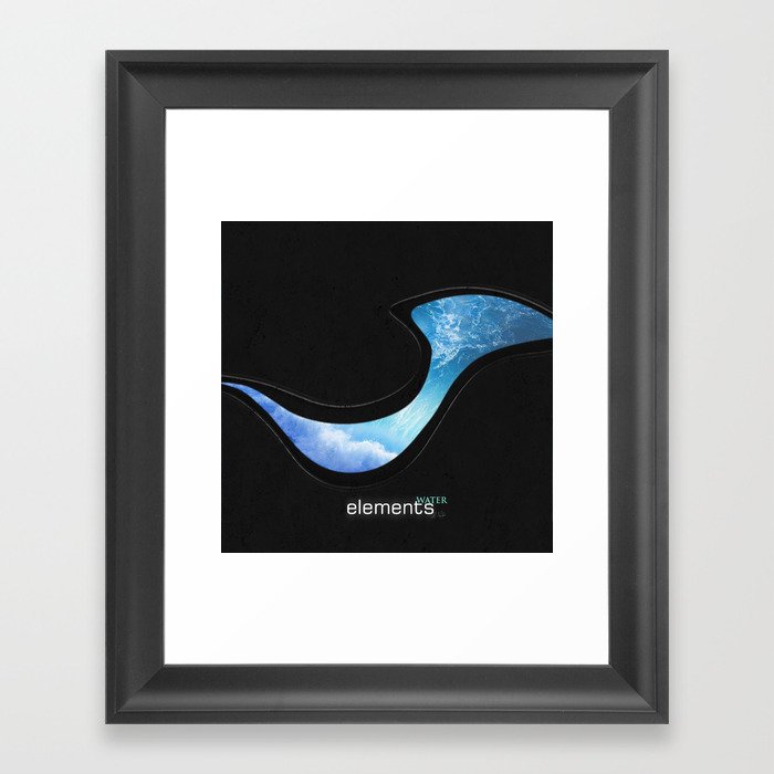elements | water Framed Art Print