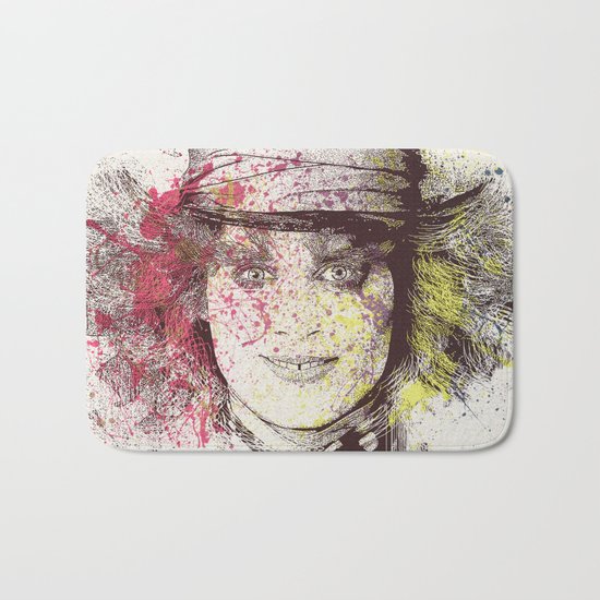 johnny depp (alice in wonderland) Bath Mat