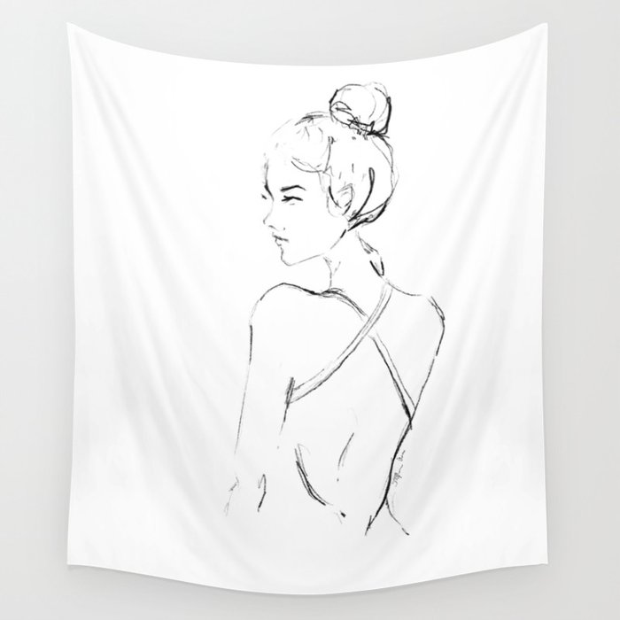 Sketch tapestry sales