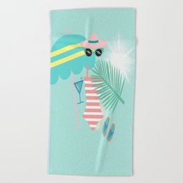 Palm Springs Ready Beach Towel