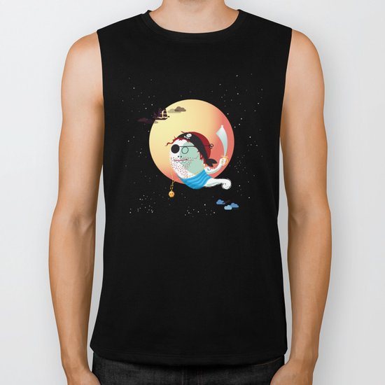 Captain Vermelho Biker Tank
