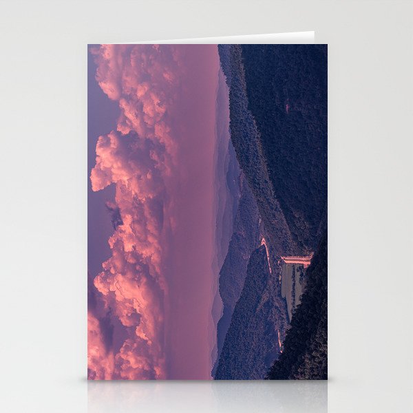 Purple Mountains Stationery Cards