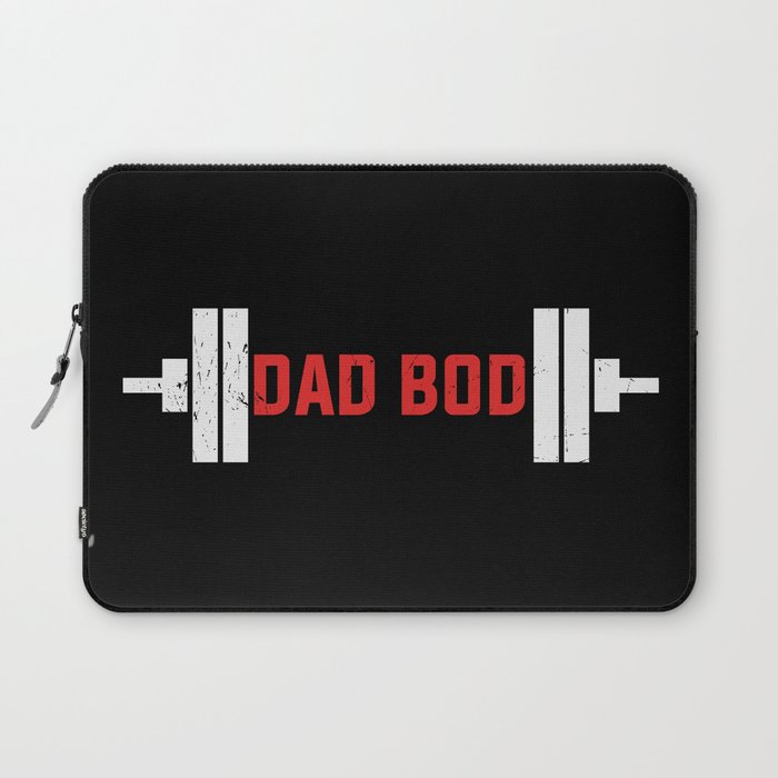 Dad Bod Workout Laptop Sleeve