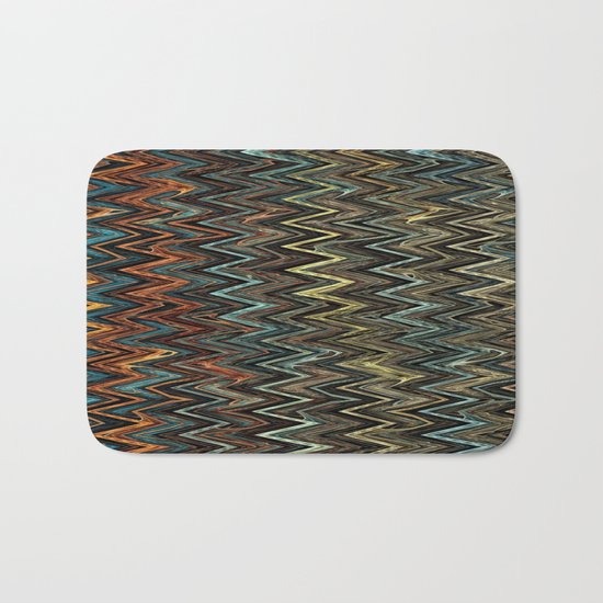 Southwestern Pattern Bath Mat