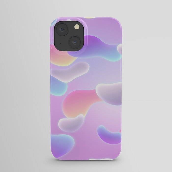 Gradient Lava Bubbles 01 iPhone Case