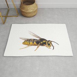 Wasp by Lars Furtwaengler | Colored Pencil / Pastel Pencil | 2011 Rug