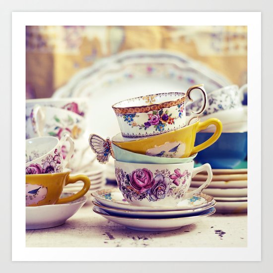Tea Party Art Print