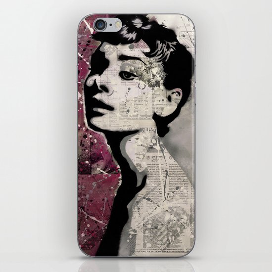 Audrey iPhone Skin