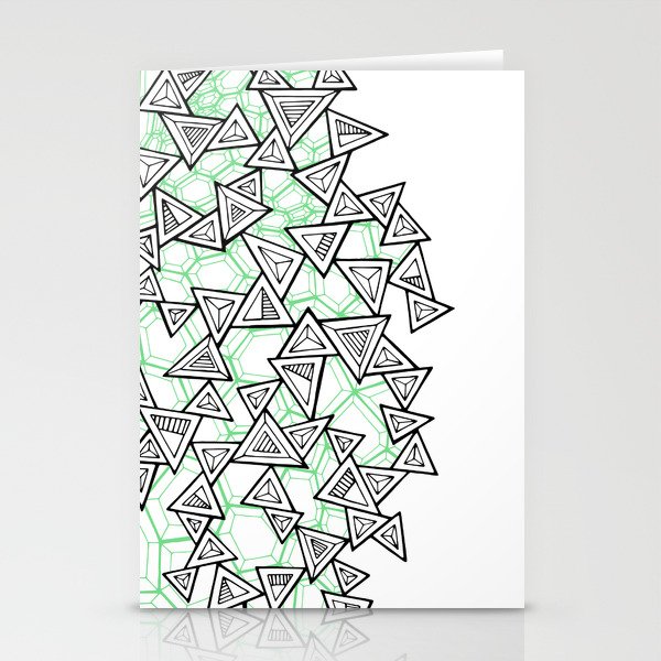 Triangles and Tessellation Stationery Cards
