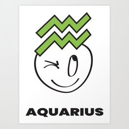 Aquarius Art Print