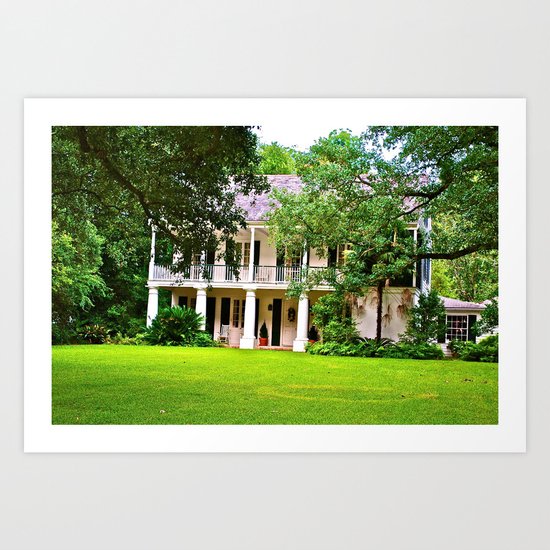Plantation Feel Art Print